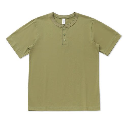 Men's Mandarin-collar Long-sleeve Shirt