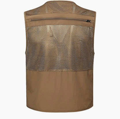 Multi-pocket Men's Professional Photography Vest