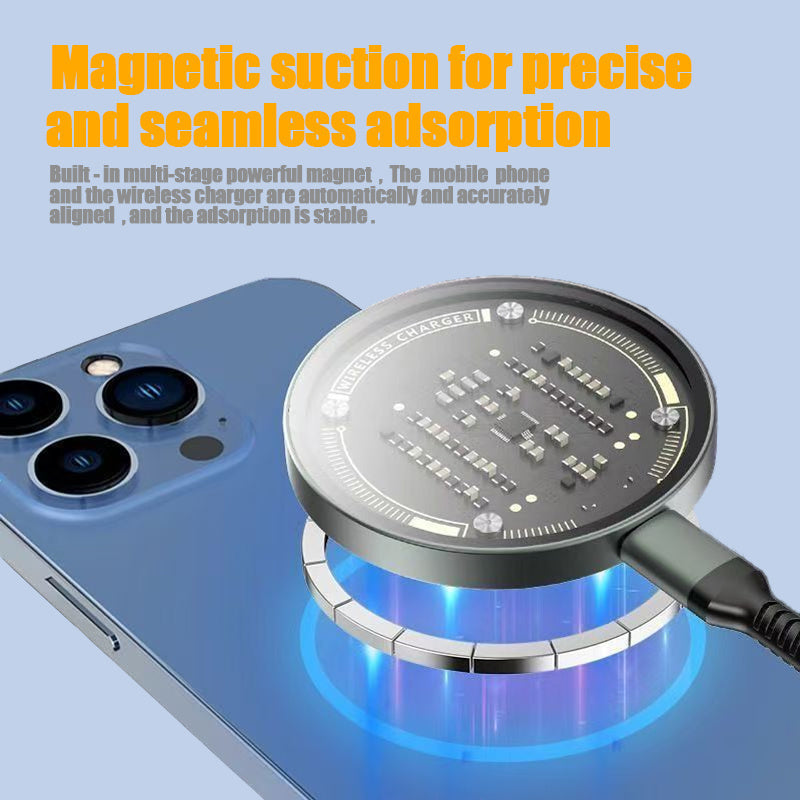 Qi Wireless Charger 15W Magnetic Fast Charging