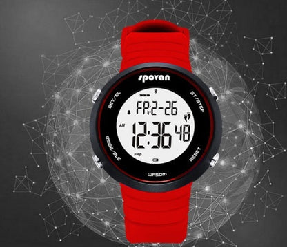Smart Bluetooth Sports Watch Stylish Step Meter
