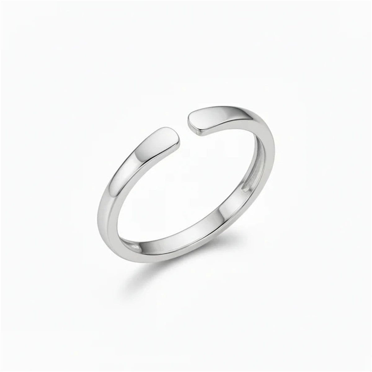 Adjustable Engraved Stainless Steel Ring