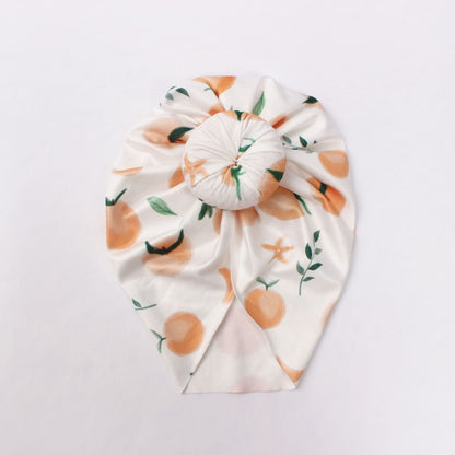Baby Print Donut Indian Pullover Hat Hijab