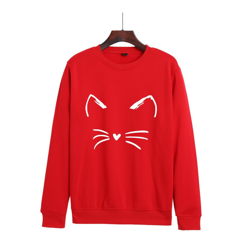 Casual Trendy Crew-neck Unisex Sweatshirt