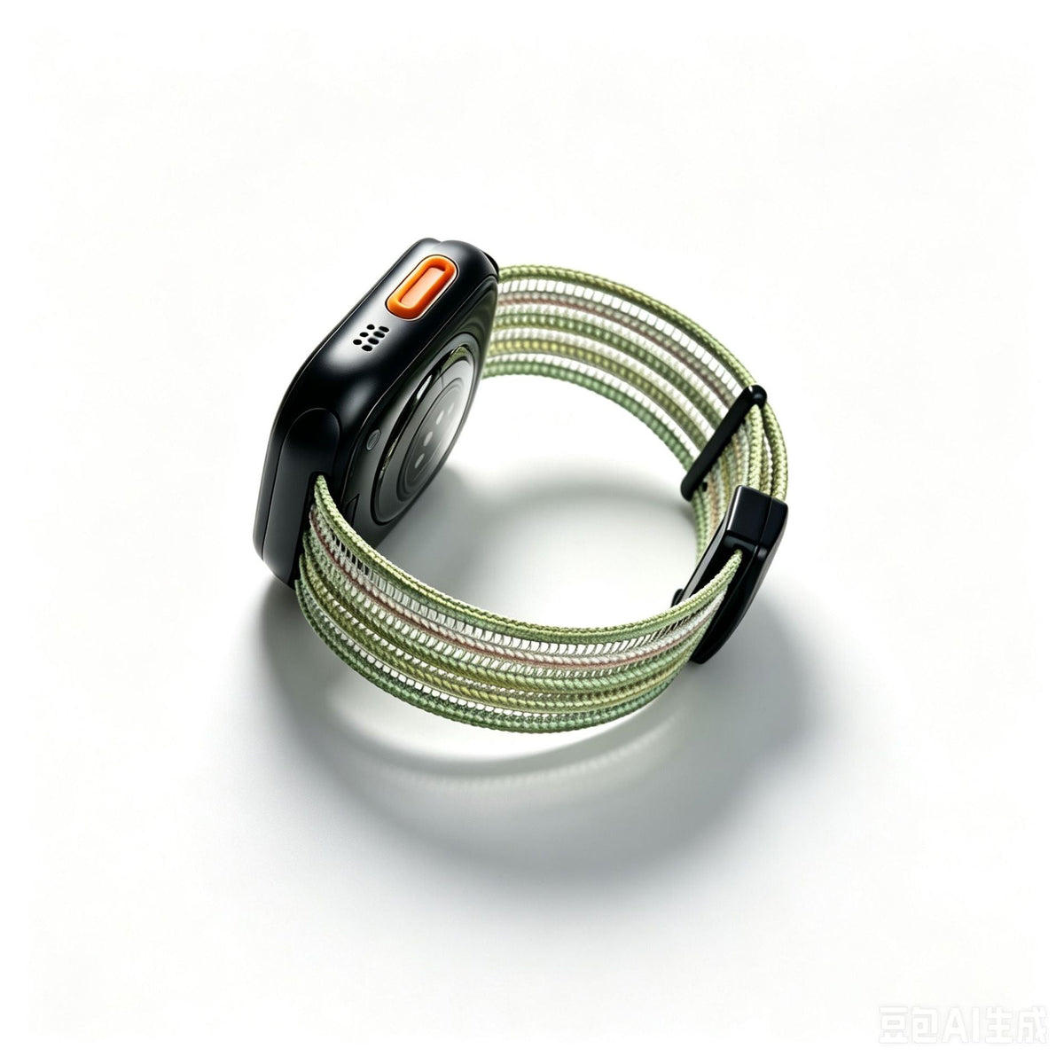 Nylon Magnetic Watch Strap Compatible With Select Smartwatches