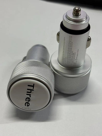 Aluminum Alloy Car Charger Vehicle-Mounted