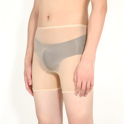 Men's Ultra Thin Shiny Boxers