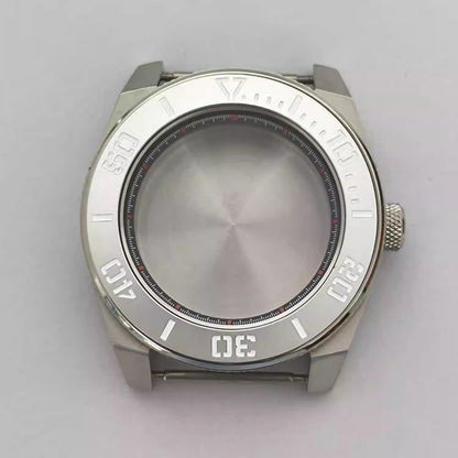 43mm 316 Stainless Steel Aluminum Bezel Watch Case Accessory