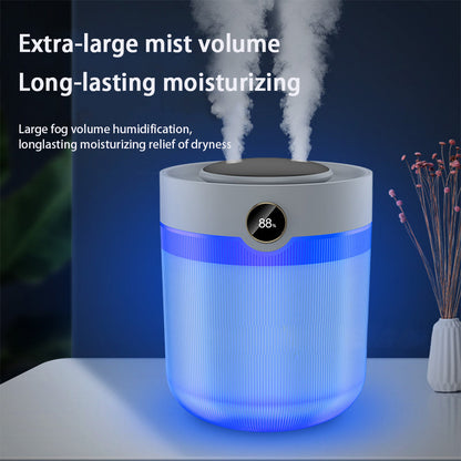 2L Double Spray Humidifier USB Display