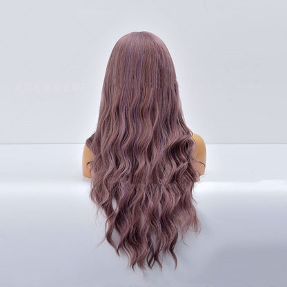 Thin Bright Color Chemical Fiber Wig