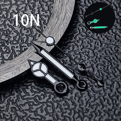 NH35 Hands, Vintage Green Luminous Watch Hands