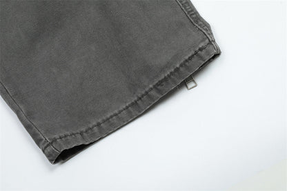 Multi-pocket Design Personality Jeans Men
