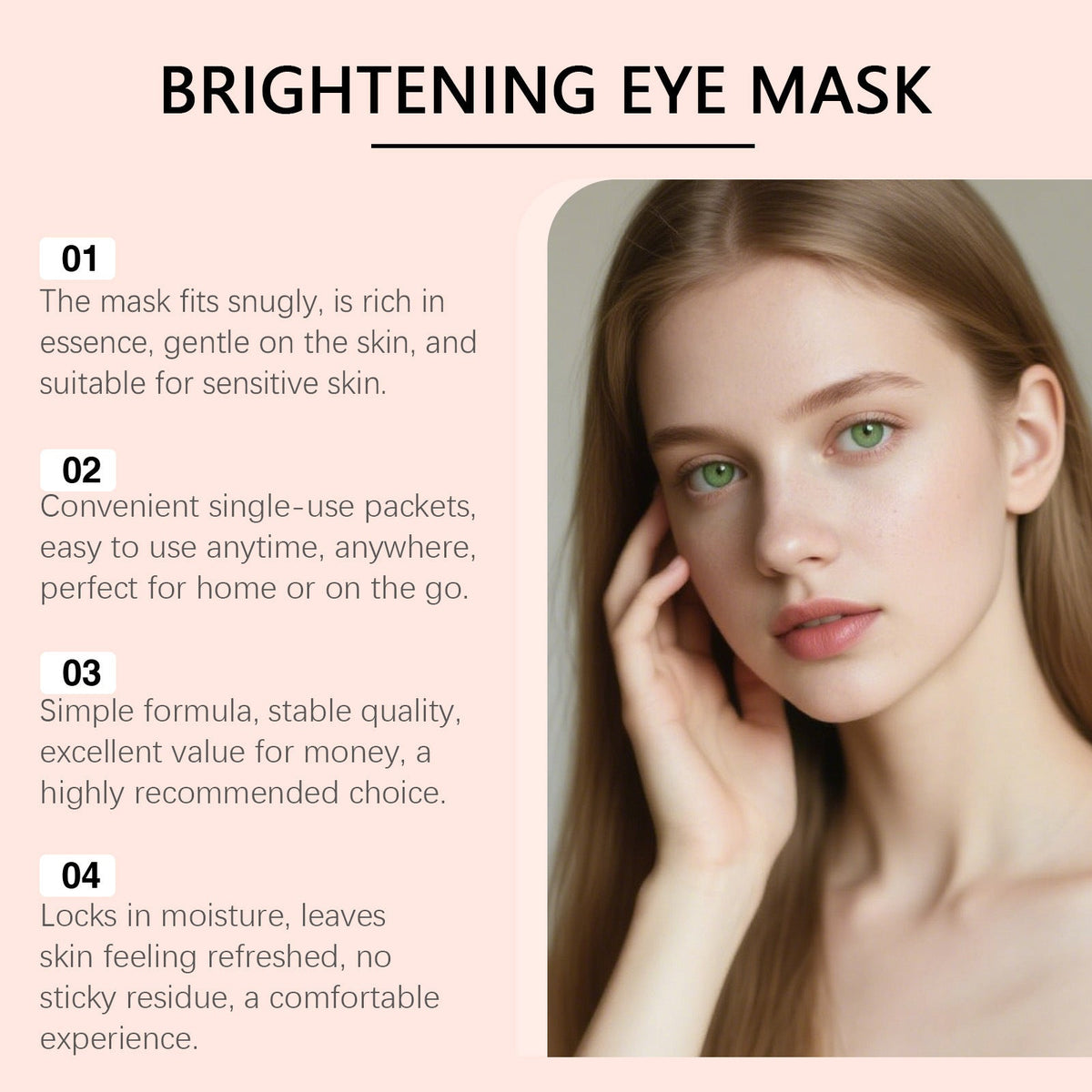 Easy-to-use Collagen Eye Masks For Eye Care