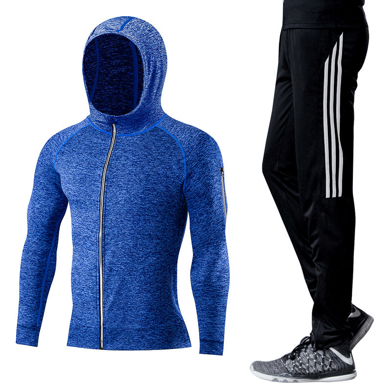 Men'S Fitness Suit Night Running Sportswear Two-Piece Suit