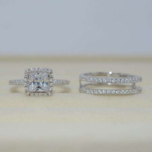 Women's Fashion Versatile Simple Zircon Ring