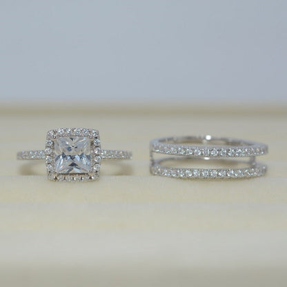 Women's Fashion Versatile Simple Zircon Ring