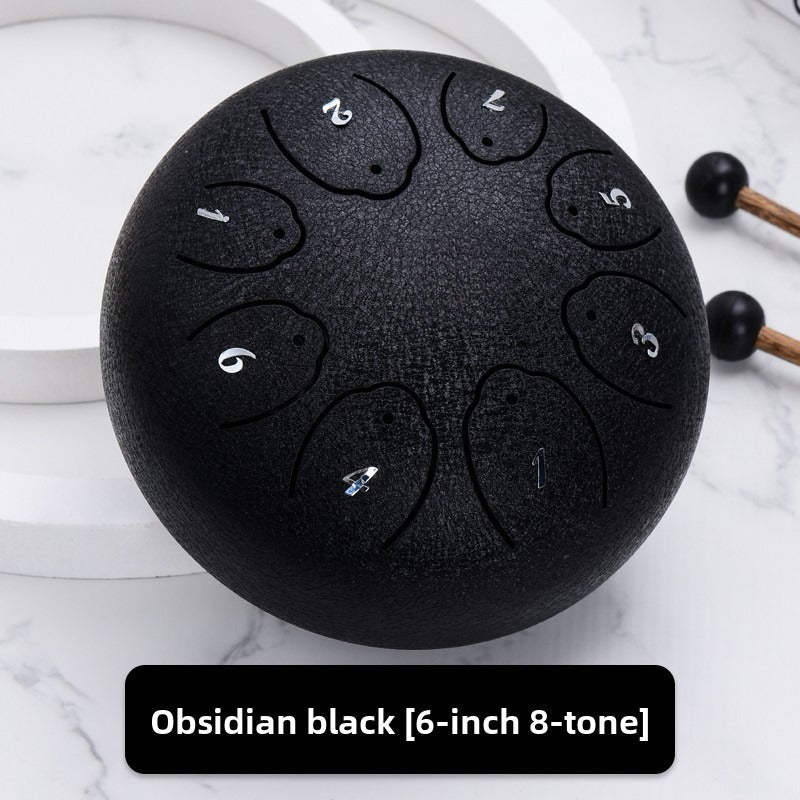 Series 6-Inch 8-Note Steel Tongue Drum
