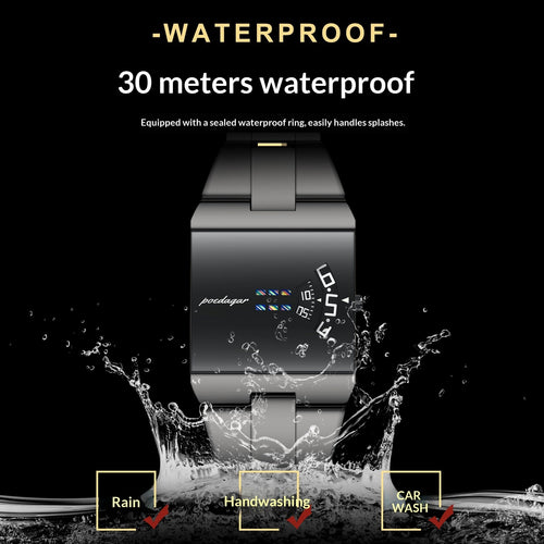 Ultra-thin Trendy Waterproof Quartz Watch