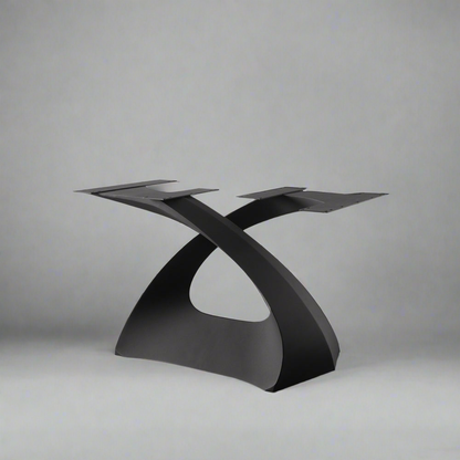 SIBUR 307 Prestige Table Base GS70CR-P1 Sz 65.7” x 33” x 34.2”,Black GS70CR-P1