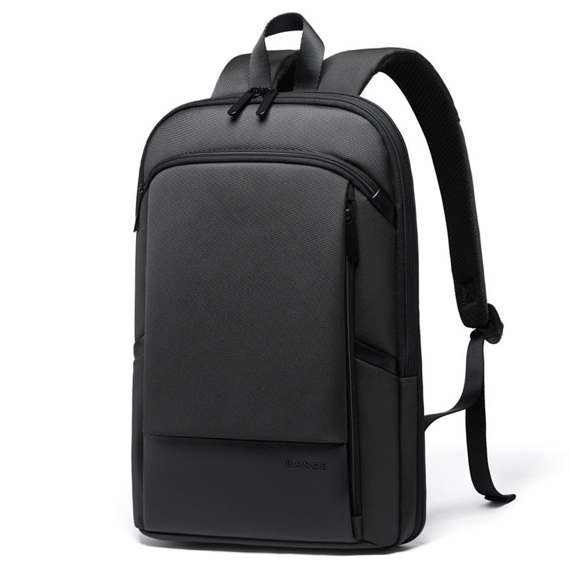 Backpack Ultra Thin Backpack Men's Expandable Large Capacity Business Multi-Function Computer Waterproof Backpack