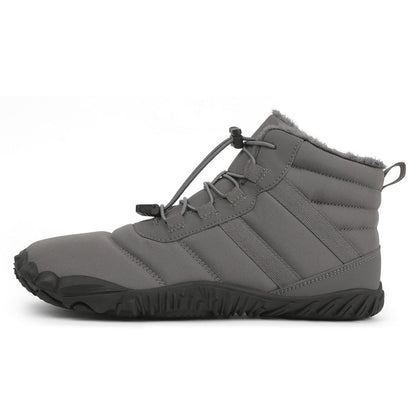 Couple Fleece-lined Hiking Shoes Non-slip Casual