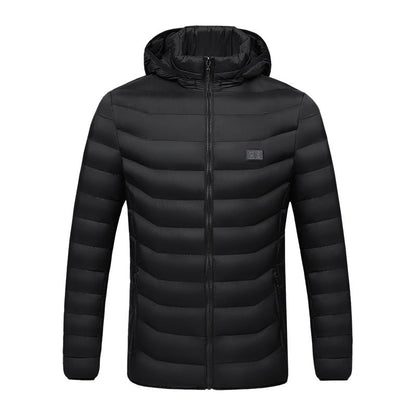 Winter Heated  Plus Size Jacket Electric Heated Clothing