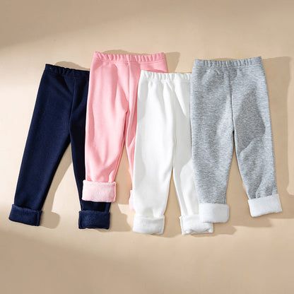 Fleece-lined Extra-thick Childrens Trousers