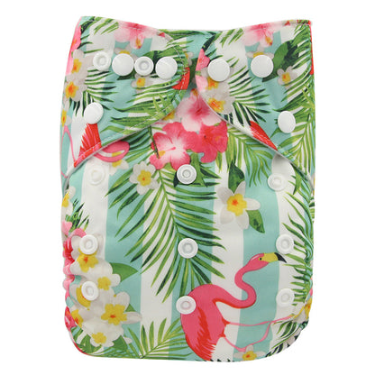 Washable Baby Cloth Diaper Breathable Diaper Pants 0-3 Years Old Baby Adjustable Diaper Leak-proof Diaper