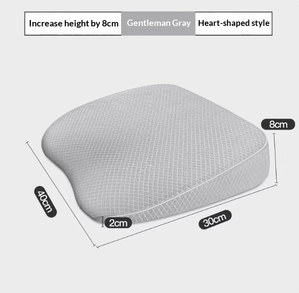 Car Height-adjusting Cushion Thickened Sloped Pad For The Drivers Seat