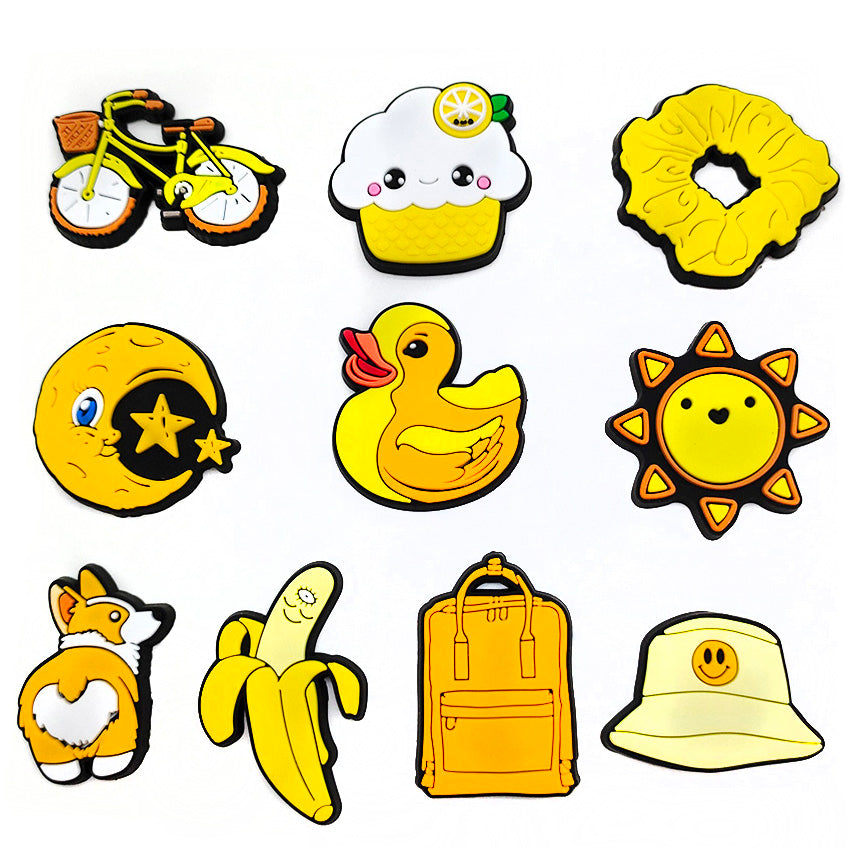Cute Cartoon Hole Shoe Flower Accessories