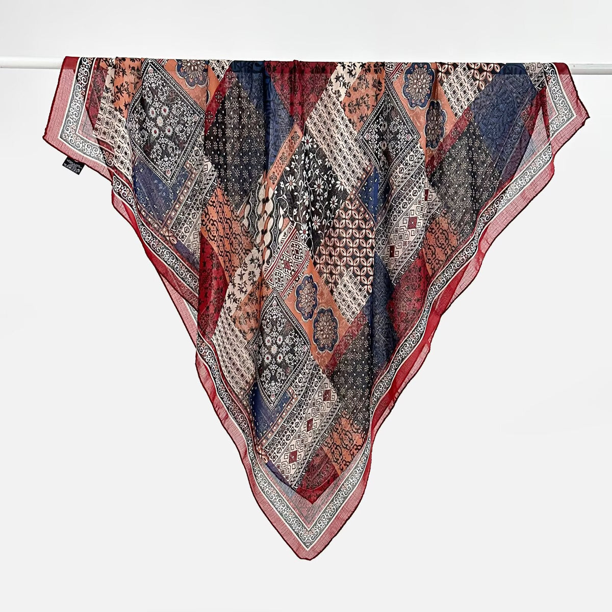 Womens Versatile Floral-print Summer Sun-protective Shawl