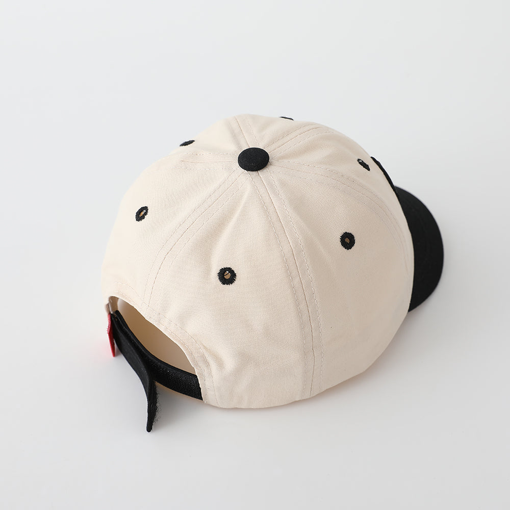 Children's Multi-color, Multi-letter, Three-dimensional Embroidered Adjustable Simple And Trendy Short-brimmed Baseball Cap Suitable For Playing, Entertaining And Sports Activities.