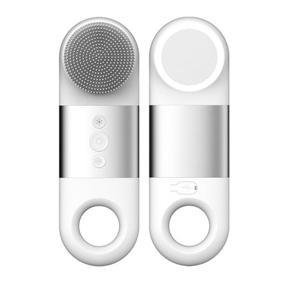 Silicone Ultrasonic Household Portable Charging Facial Cleaner Pore Cleaner