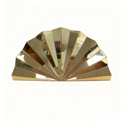 Personalized Fan-Shaped Acrylic Evening Dress Dinner Bag Clutch