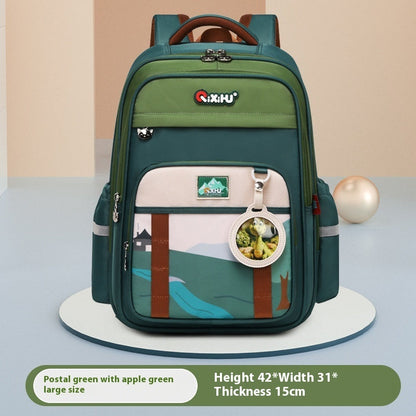 Large Capacity Primary School Student Schoolbag Lightweight And Wear-resistant