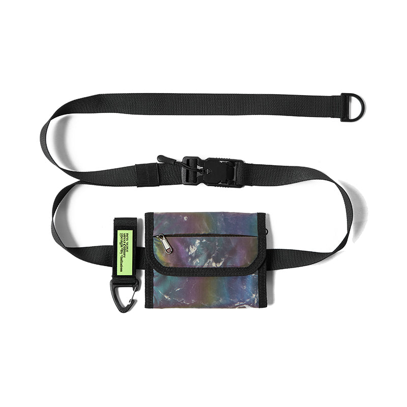 Irregular Personality Laser Reflective Crossbody Chest Bag