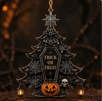 Halloween Christmas Tree Acrylic Decorations