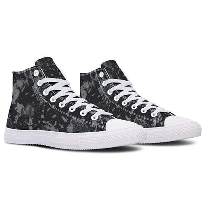 Printed Couple High-top Canvas Shoes