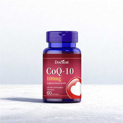 Coenzyme Q10 Softgel Capsules For Health Maintenance