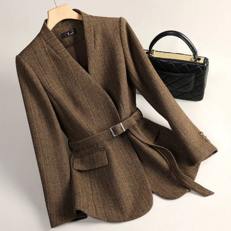 Sophisticated Wool Blazer For Women