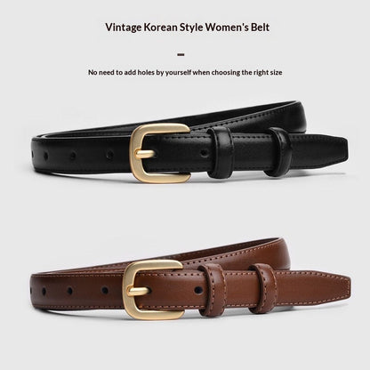 Womens Versatile Alloy Belt Accessory Decoration