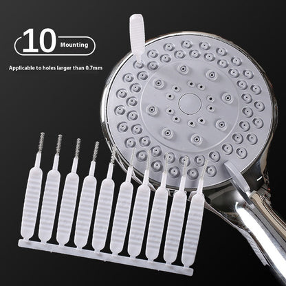 Shower Hole Cleaning Brush Gap Brushes Bath Shower Head Anti-blocking Dredging Gadget
