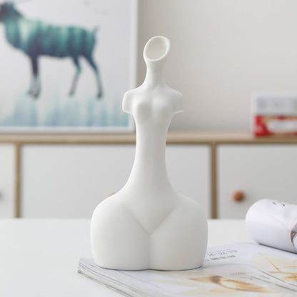 Body Art Ceramic Vase Decoration Creative