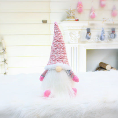 Christmas Telescopic Faceless Doll Decoration