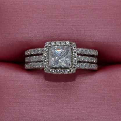 Women's Fashion Versatile Simple Zircon Ring