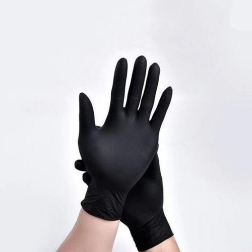 Disposable Black Protective Gloves