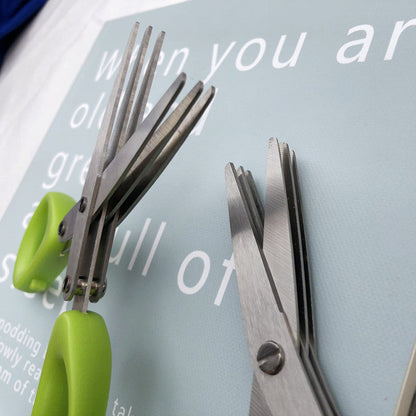 Multifunctional Green Onion Scissors