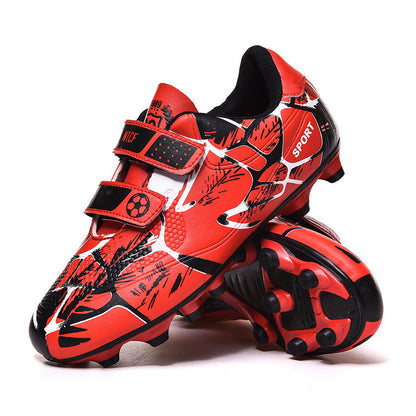 Children's Football Training Shoes Broken Nail With Velcro