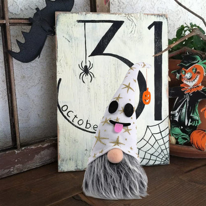 Halloween Glowing Faceless Doll Decoration