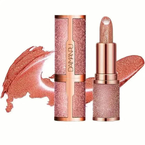 Berry Pink Sparkly Lip Gloss Paste