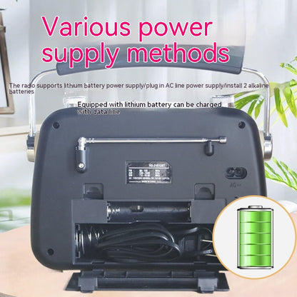Speaker Signal Strong Stereo Portable Radio